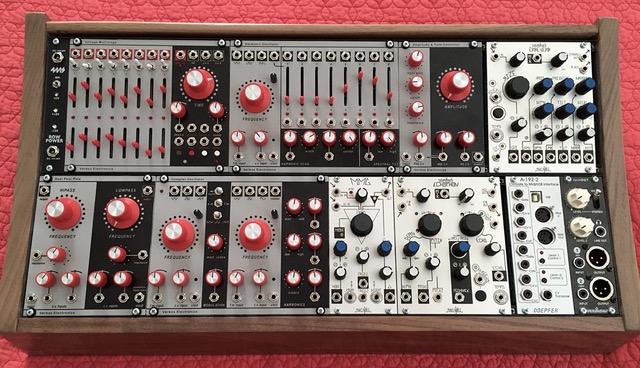 Hand-made Eurorack case. Post Image