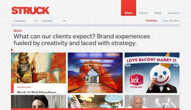 Struck home page in 2010 Post Image